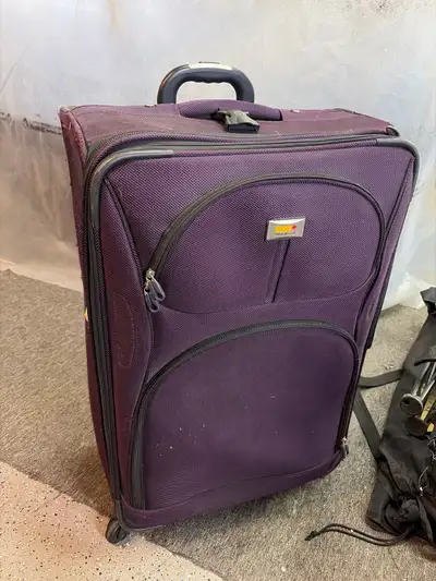 Free large suitcase, View more