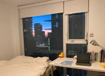 Hello! I'm looking for a female roommate to share a luxury high-rise apartment in Yaletown, starting...