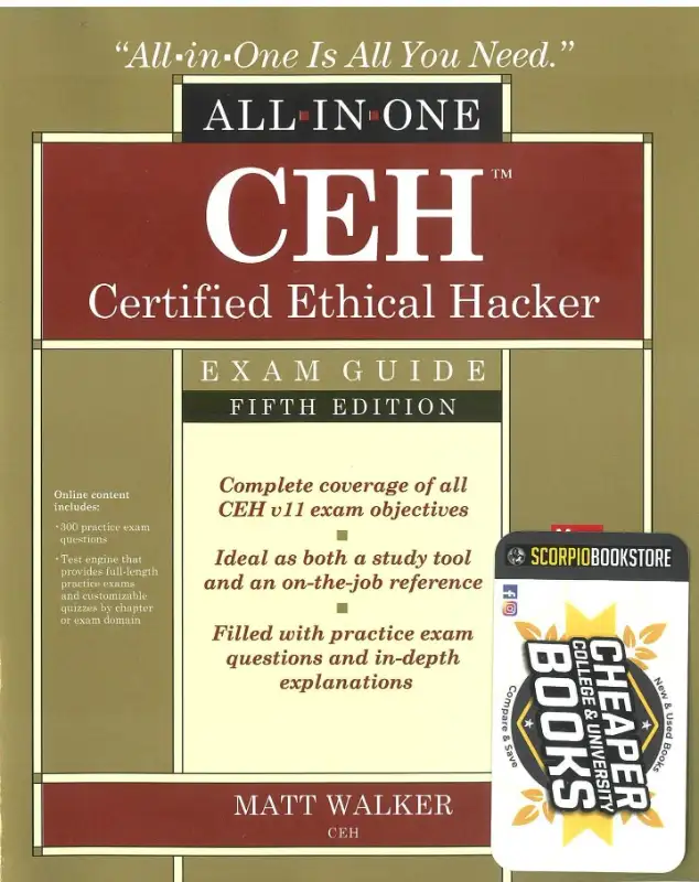 CEH Certified Ethical Hacker All-in-One Exam Guide 9781264269945 in Textbooks in Mississauga / Peel Region - Image 2