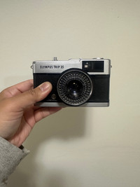 Olympus trip 35mm point and shoot camera (re-skinned)