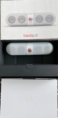 Beats Pill 2.0 Speaker (New) WHITE-BLACK