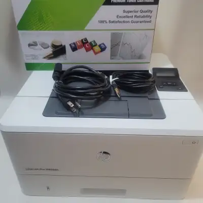 HP LaserJet Pro M402dn&  NEW Toner Cartridge, View more