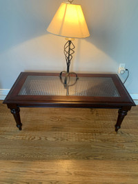 Coffee Table with glass