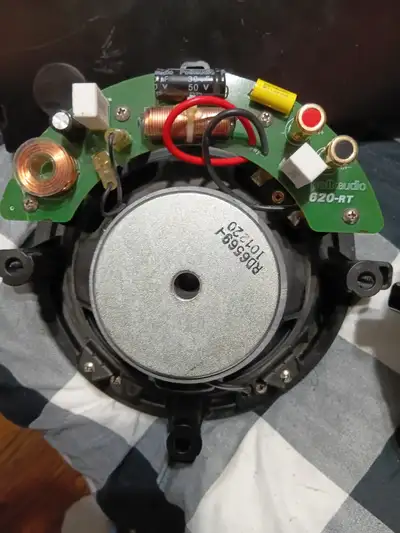 3 Plk Audio 620-RT wall mount speakers and 6 ch Volume controler, View more