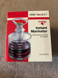 Instant Marinator for food 