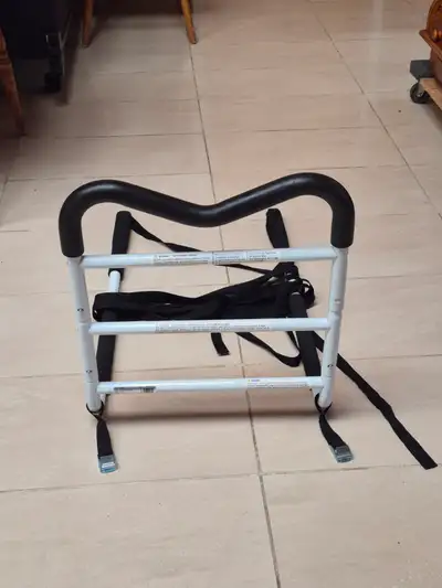 Adjustable height; secured underneath the mattress. Perfect for seniors. Weight capacity up to 300 p...
