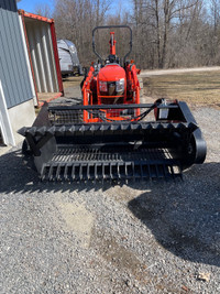 72inch rock picking bucket 