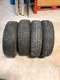 4 Winter tires  P205/75R14.