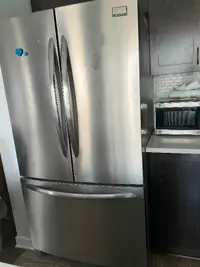 Mint condition stainless steel Refrigerator Frigidaire Gallery