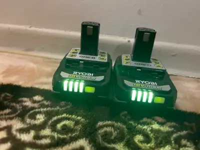 ryobi batteries , View more