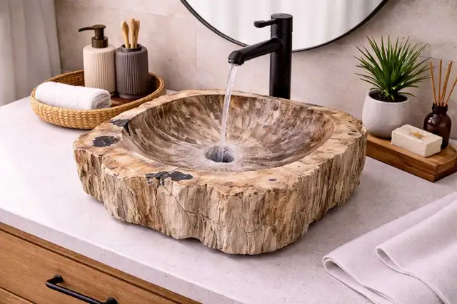 Natural Stone Vessel Sinks64959978015619124