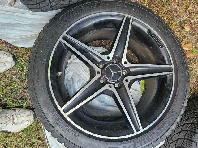 AMG MERCEDES BENZ RIMS (MINT CONDITION) — photo 4