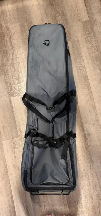 TaylorMade travel bag for golf clubs., View more