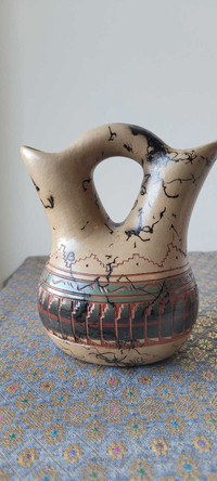 Navajo Pottery Wedding Vase