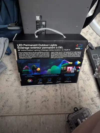 Permanent outdoor led lights auraled, View more