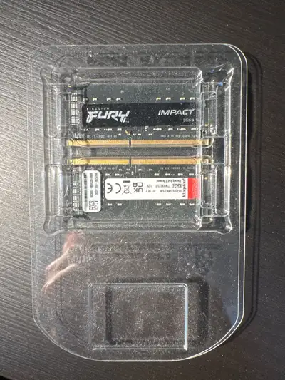 Kingston 32Gb (2x16Gb) Laptop Ram Kit, View more