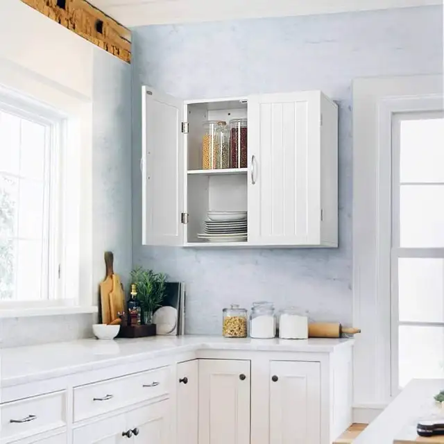 Wall-Mounted Bathroom Cabinet with 2 Adjustable Doors and Shelve in Bookcases & Shelving Units in Markham / York Region - Image 9