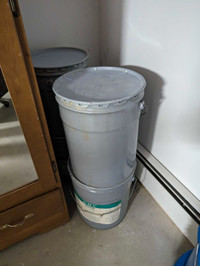 Five pails of Liquid floor wax, 20L each pail. $50 each pail