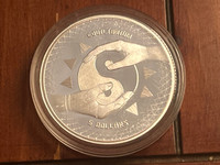 2020 1 oz Tokelau Equilibrium Silver Coin