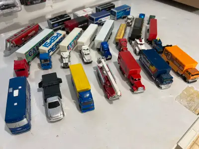 33 trucks and trailers in total. Asking 50 for all