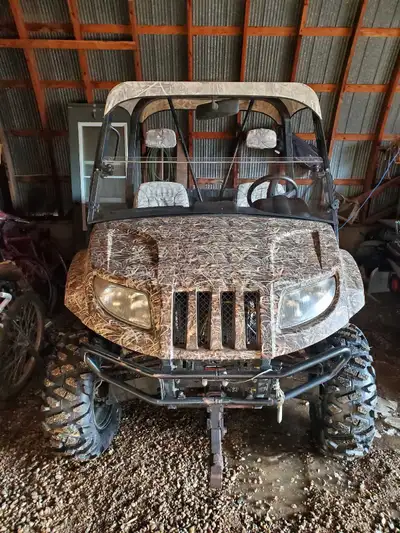 2009, 700cc. New half windshield and new maxxis bighorn tires. Fresh oil change, remote winch. New b...