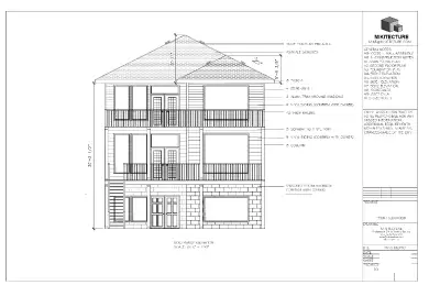 2d architectural tech Drawing blueprints on autocad Full project management. development and buildin...