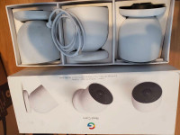 Google Nest wireless cameras.  3 pack