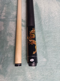 Pool Cue Stick Golden Dragon (Canadian Maple, 19oz) NEW