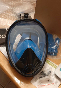 Full face snorkeling mask 