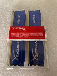 HyperX FURY 16GB (2 x 8GB) DDR3 1600 (PC3 12800) Desktop Memory 