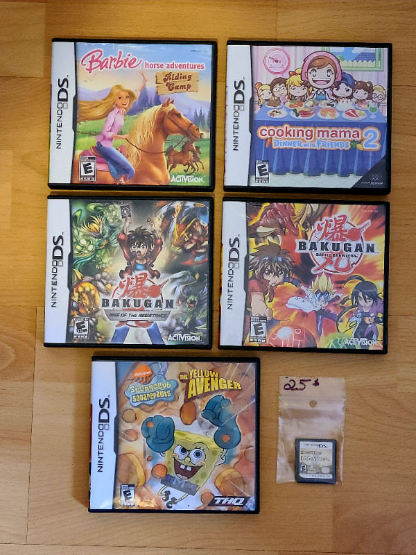 Jeux Nintendo DS & 3DS, GameBoy Advance, Testé et Fonctionnel dans Nintendo DS  à Sherbrooke