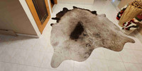 Tapis en cuir veritable - Real cowhide carpet