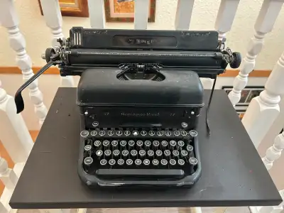 Remington Rand Model 17 Typewriter, View more