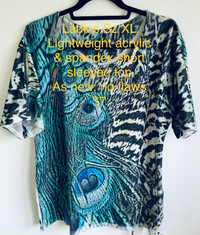 Women’s Sz XL tops, newly posted prices on each, see all