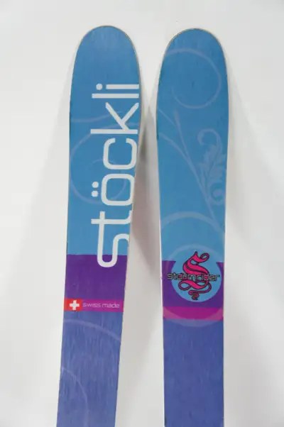 Stockli Stormrider WORLD #1 skis 175 with Marker Squire Bindings, View more