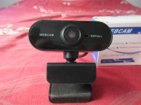 Webcam neuve 1080p 30fps USB 2.0 avec microphone intégré