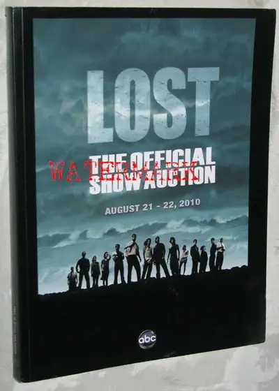 LOST THE OFFICIAL SHOW AUCTION CATALOGUE, View more