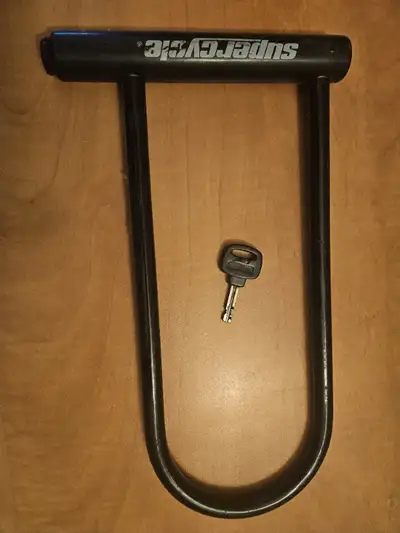Supercycle U-Lock bike lock., View more