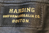 Harding uniform jacket and hat.