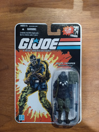 Snake Eyes Arctic Trooper GI Joe 25th Anniversary 3.75 Figure
