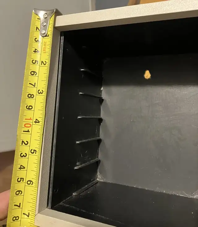 Vintage Media Storage Organizer – Wall Mount Box with Slots in Storage & Organization in Ottawa - Image 7