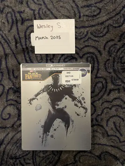 Black Panther Marvel Steelbook, View more