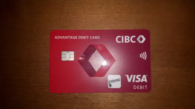 Found a CIBC visa debit card65424974403969120