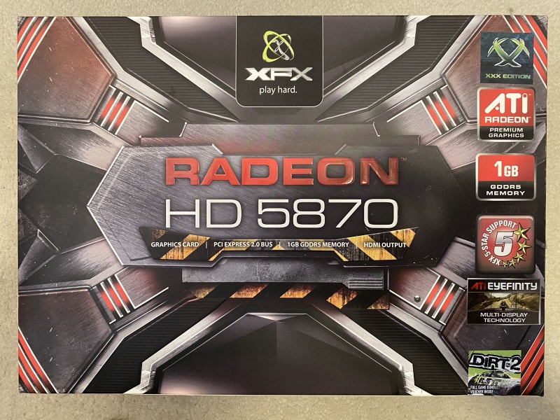 Radeon HD5870 video card System Components Ottawa Kijiji