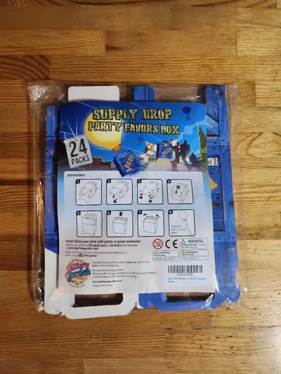 Supply Drop Party Favors Loot Boxes *(Open Package)*, View more