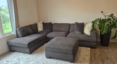 Large Sectional with Ottoman , View more