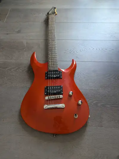 Washburn metallic finish guitar w/ Seymour duncan pickups, View more