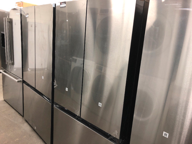 NEW CLEARANCE 36" SAMSUNG FRIDGES $999.99 ONE YEAR FULL WARRANTY in Refrigerators in Edmonton - Image 2