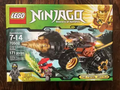 LEGO Ninjago Cole's Earth Driller ( 70502 ) Retired, View more