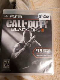 Ps3 call of duty black Ops ll